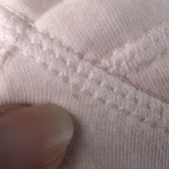 Yogalicious Sweatshirt Womens Pink Mock Neck Pockets Thumb Hole Stretch Size XL - Picture 11 of 12